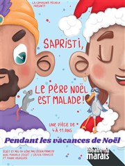 Sapristi le Père Noël est malade Coul'Thtre Affiche