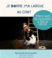 Je donne ma langue au chat Ple Culturel Jean Ferrat Affiche