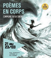 Poèmes en corps Thtre du Gai Savoir Affiche