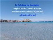 Stage théâtre été : Corse | Juillet La Fabrique du Comdien Affiche