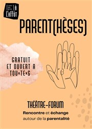 Parent(hèses) Association Culturelle Thtre Aleph Affiche