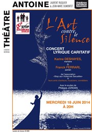 L'Art contre le silence Thtre Antoine Affiche