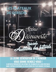 Les Plateaux de Gerson : spéciale auditions des festivals ! Espace Gerson Affiche