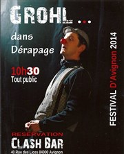 Dérapage La Comdie d'Avignon Affiche