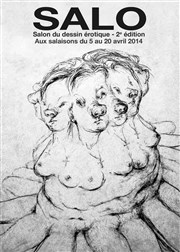 Salo - Salon du dessin érotique | 2e édition Les Salaisons Affiche