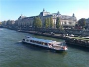 Croisière Dîner Saint Valentin Bateau Paris Canal Affiche