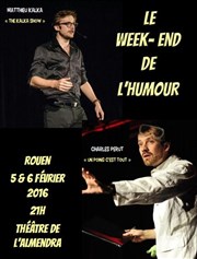 Le week-end de l'humour: Matthieu Kalka et Charles Perut Thtre de l'Almendra Affiche