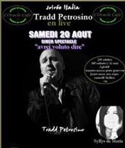 Tradd petrosino en live L'Oracle Caf Affiche