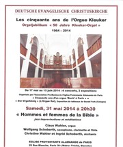 Hommes et Femmes de la Bible Eglise Evanglique allemande Affiche