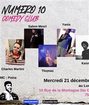 Numero Dix Comedy Club La Lucha Libre Affiche