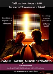 Camus... Sartre, Miroir d'enfances Thtre Saint Louis Affiche