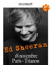 Ed Sheeran Le Trianon Affiche