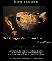 Le dialogue des Carmélites Eglise Saint Louis en l'le Affiche