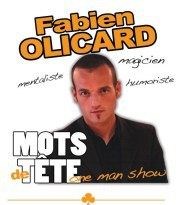 Fabien Olicard dans Mots de Tête Thtre le Palace - Salle 4 Affiche