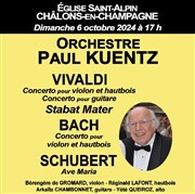 Orchestre Paul Kuentz : Vivaldi, Bach, Schubert glise Saint-Alpin Affiche