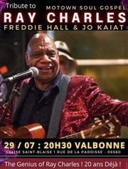 Freddie Hall Soul & Gospel : Tribute to Ray Charles Eglise Saint-Blaise Affiche