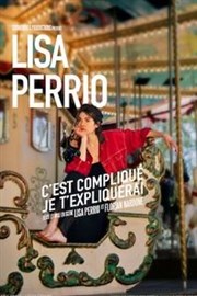 Lisa Perrio dans C'est compliqué je t'expliquerai Thtre  l'Ouest Auray Affiche