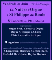 La nuit de l'orgue glise St Philippe du Roule Affiche