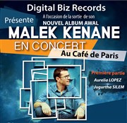 Malek Kenane Caf de Paris Affiche