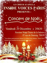 Grand Concert Gospel de Noël Eglise Notre Dame de la Salette Affiche