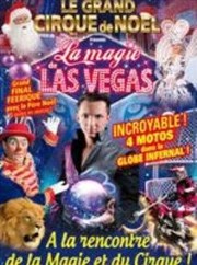 La magie de Las Vegas | Le Grand Cirque de Noël à Elbeuf Chapiteau La Magie de Las Vegas  Elbeuf Affiche