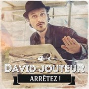 Arrêter de David Jouteur Thtre Ct Cour, Ct Jardin Affiche