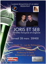 Seb et Joris en concert Le Kibl Affiche