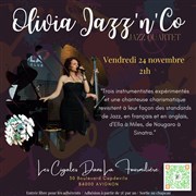 Olivia Jazz'n'Co Caf culturel Les cigales dans la fourmilire Affiche