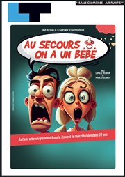 Au secours on a un bébé Laurette Thtre Lyon Affiche