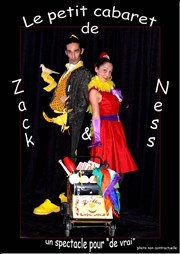 Le Petit Cabaret de Zack et Ness Thtre de la Plume Affiche