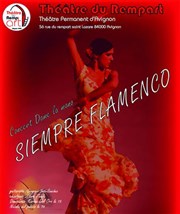 Siempre Flamenco Thtre du Rempart Affiche