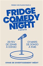 Fridge Comedy Night : Special guest star Le Fridge Comedy Affiche