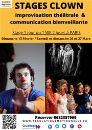 Stage de clown : improvisation théâtrale et communication bienveillante Thtre Darius Milhaud Affiche