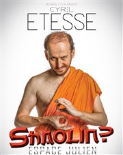 Cyril Etesse dans Shaolin ? Espace Julien Affiche