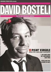 David Bosteli Le Point Virgule Affiche