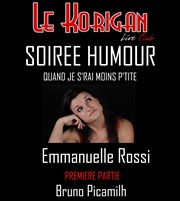 Emmanuelle Rossi dans Quand je s'rai moins p'tite Le Korigan Affiche