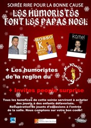 Les humoristes font les Papas Noël Espace Julien Affiche