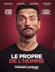 Yohann Lavéant dans Le propre de l'homme Caf thtre de la Fontaine d'Argent Affiche