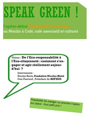 Speak Green Le Moulin  Caf Affiche