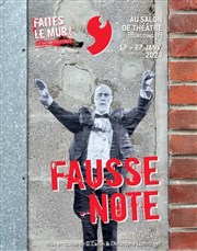 Fausse note La Virgule - Salon de Thtre Affiche