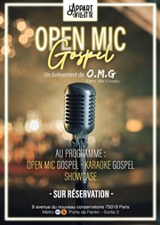 Open Mic Gospel L'Appart de la Villette Affiche