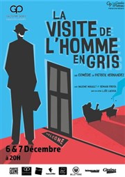 La visite de l'homme en gris La grande poste - Espace improbable Affiche