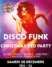 Disco Funk : Christmas Red Party Rouge Gorge Affiche