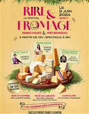 Festival Rire & Fromage Fromagerie Les frres Thuret Affiche