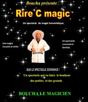 Rire c magic par Boucha Caf de Paris Affiche