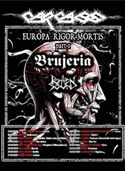 CARCASS + Brujeria + Rotten Sound Victoire 2 Affiche