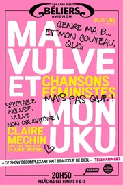 Claire Méchin dans Ma Vulve et mon Uku Le Point Comdie Affiche