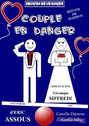 Couple en danger Caf Thtre de la Porte d'Italie Affiche