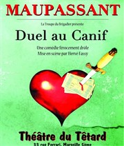 Duel au canif Caf Thtre du Ttard Affiche