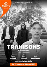 Trahisons | de Harold Pinter Thtre de l'Oeuvre Affiche